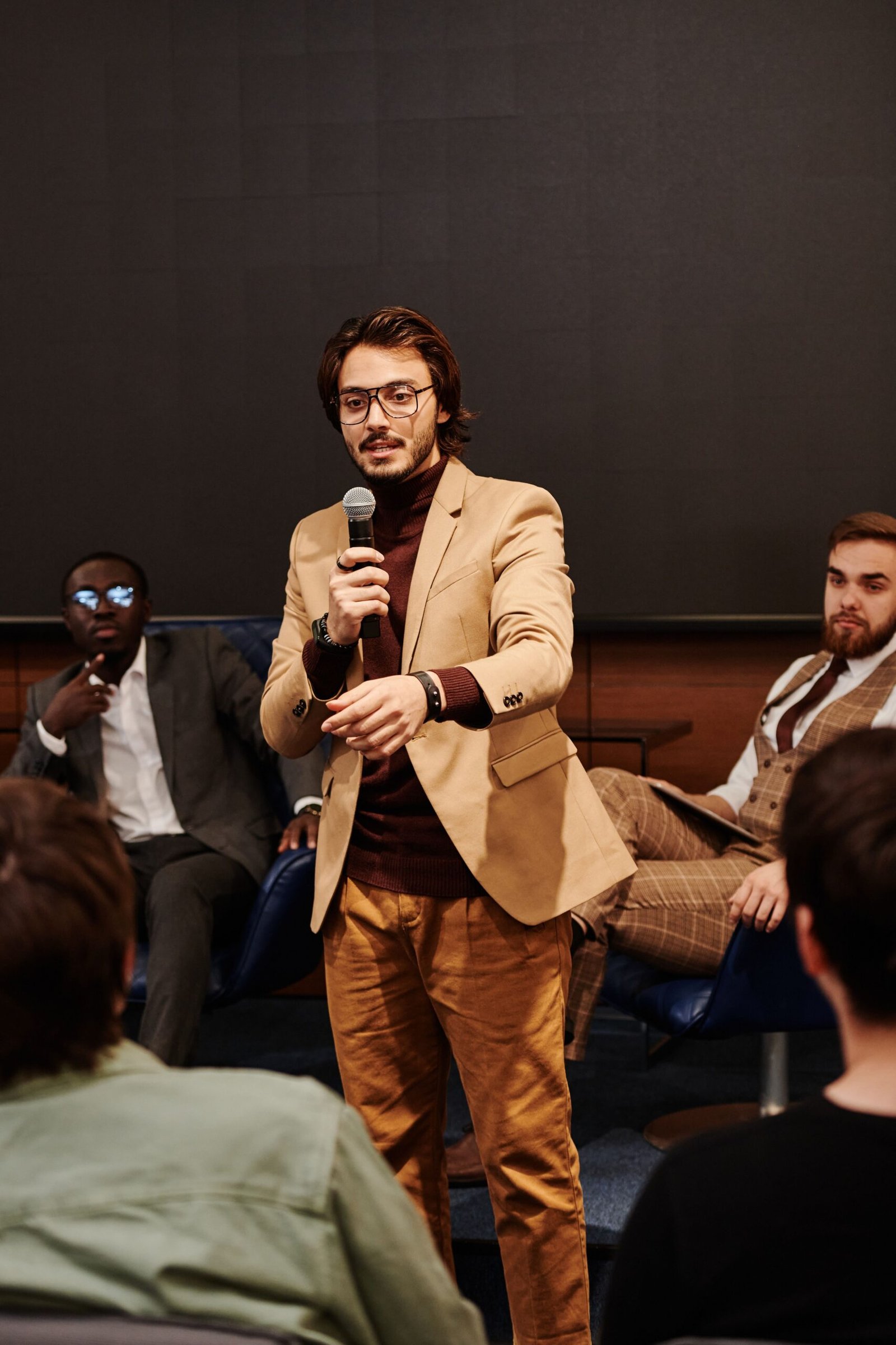 Leader speaking at a Global Capability Centre leadership session